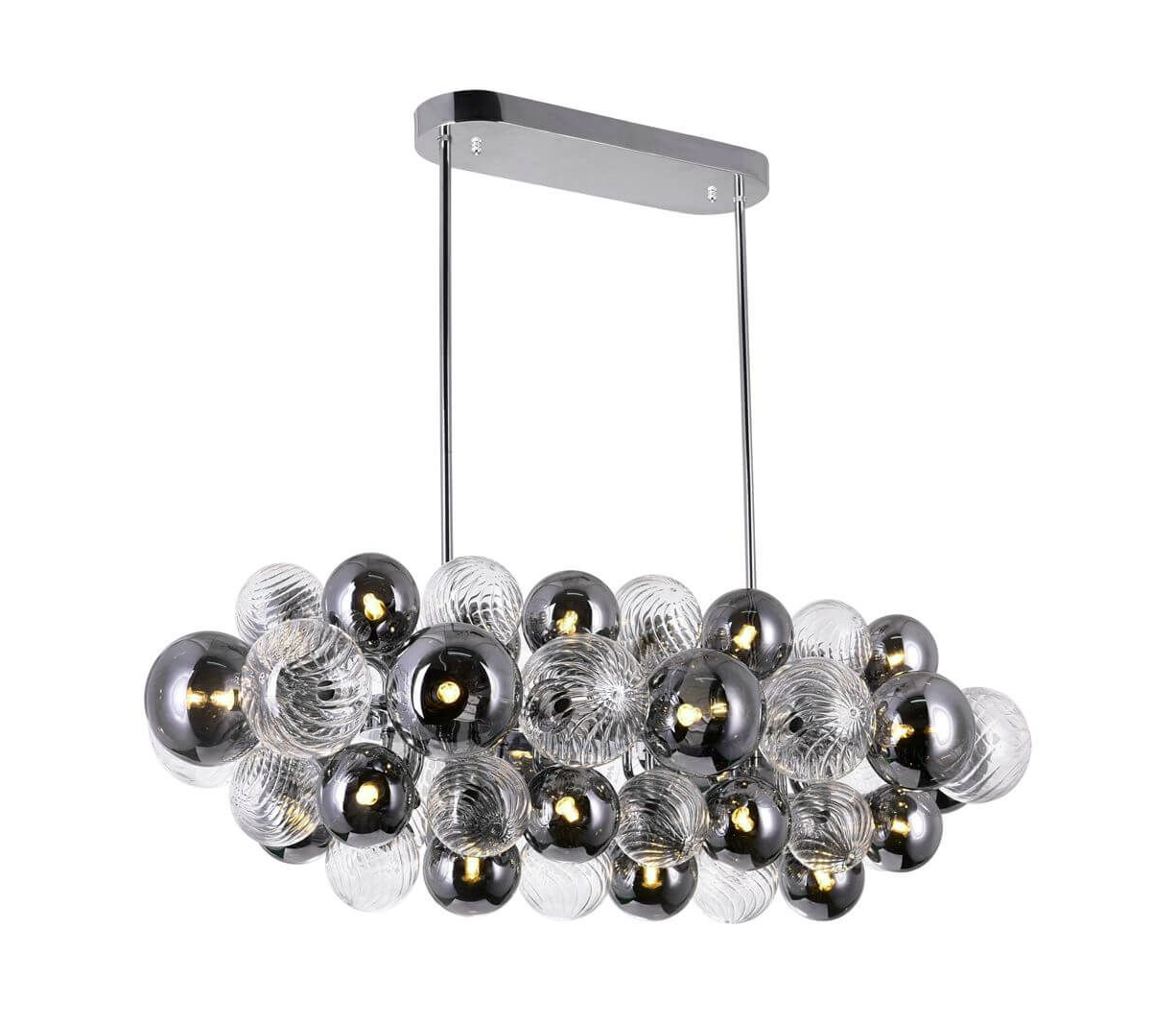 27 Light 39 inch LED Island-Pool Table Light in Chrome (item # 122)