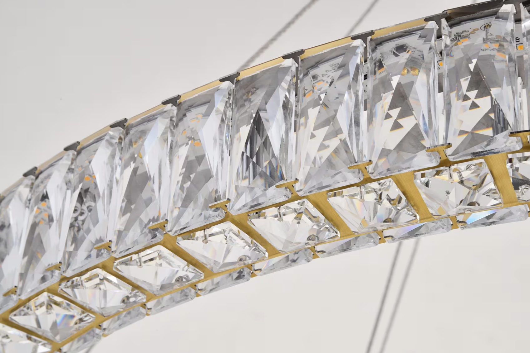 42 inch Gold Chandelier Ceiling Light (item # 107)