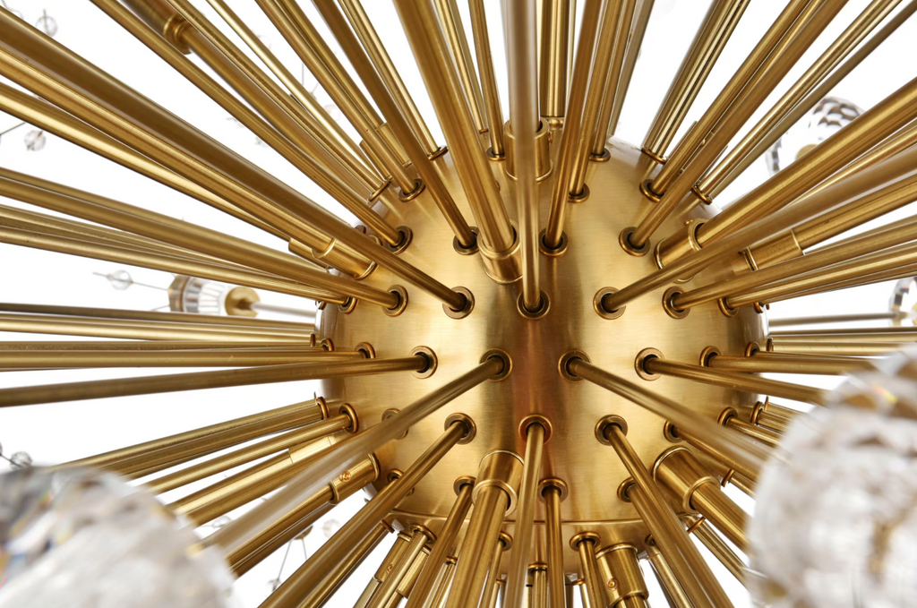 24 Light 38 inch Gold Pendant Ceiling Light (item # 101)