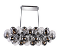 27 Light 39 inch LED Island-Pool Table Light in Chrome (item # 122)